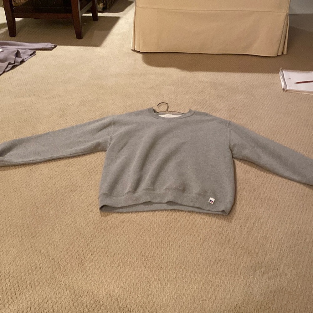 Grey Russel Crew neck